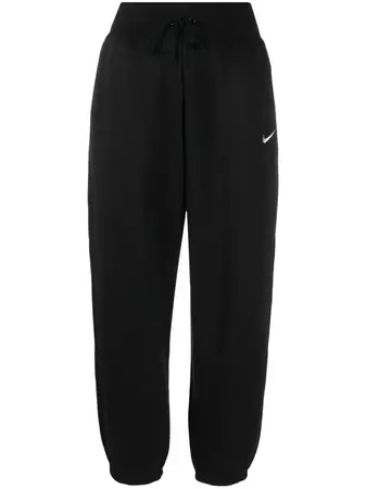 Nike logo-embroidered Track Trousers - Farfetch