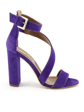 Paris Texas Purple Suede Sandals
