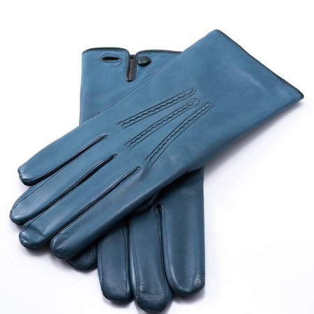 Blue Driving Gloves