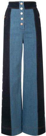 Electric Memories panelled jeans