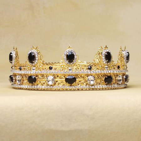 OVIDIO Royal King Crown, Quality, Baroque Crown - olenagrin
