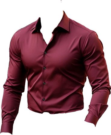 Wine red button up