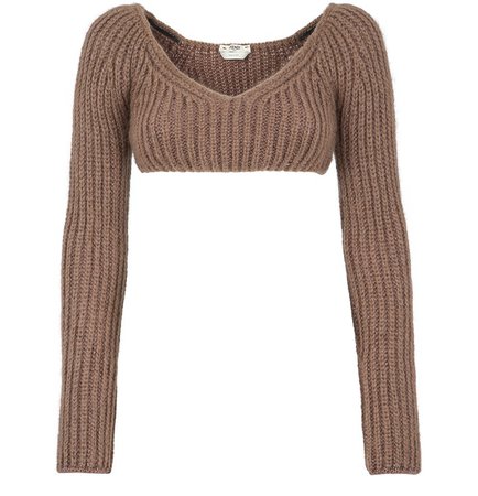 Fendi cropped sweater
