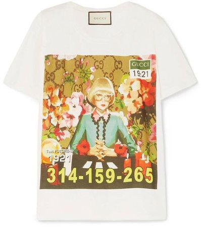 CyberTeeStore Gucci Ignasi Monreal Print T-Shirt 9509 - CyberTeeStore