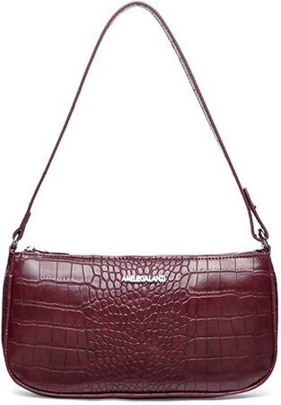 Shoulder Bags for Women, Purses and Handbags, Shoulder Clutch with Vegan Leather (Black-01): Handbags: Amazon.com