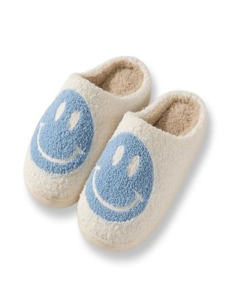 The Blue Smile Slippers - 41-42 (8-8.5)