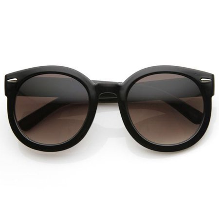Womens Designer Round Retro Fashion Sunglasses - zeroUV