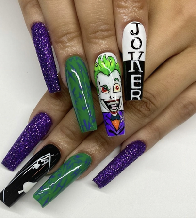 the joker nails