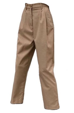 brown paper bag pants