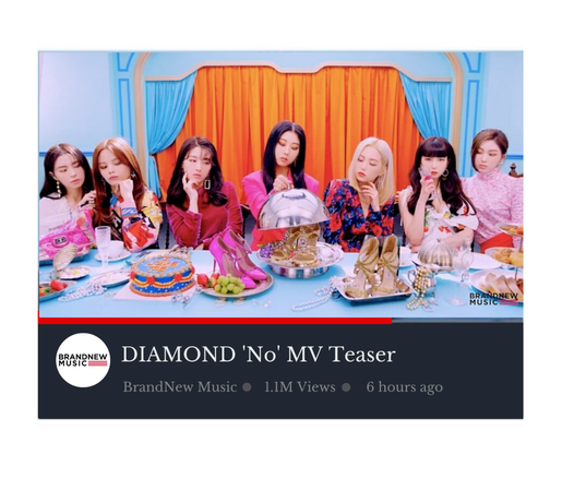 Diamond 'No' MV Teaser