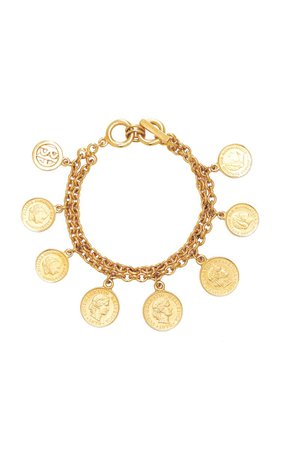 Gold-Plated Coin Bracelet By Ben-Amun | Moda Operandi