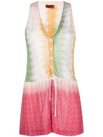 Missoni Mare tie-dye Print Knitted Beach Dress - Farfetch