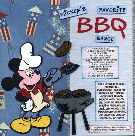 mickey mouse 's favourite bbq sauce