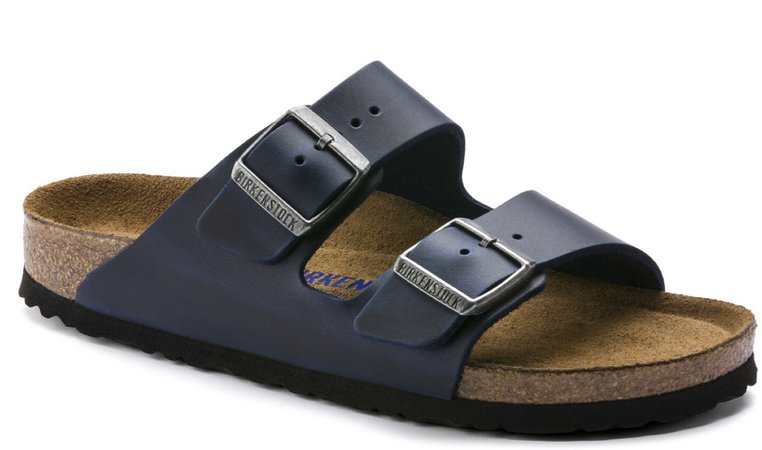 navy sandal