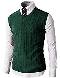 Green Sweater Vest