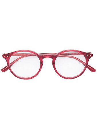 Bottega Veneta Eyewear Round Frame Glasses