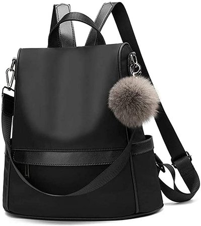 Amazon.com: Women Backpack Purse Nylon Anti-theft Fashion Casual Lightweight Travel School Shoulder Bag : Clothing, Shoes & Jewelry