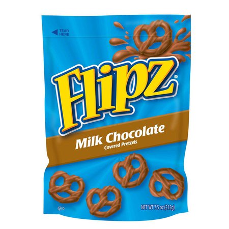 Flipz Milk Chocolate Covered Pretzels - 7.5oz : Target