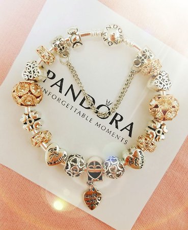 Gold Pandora Bracelet