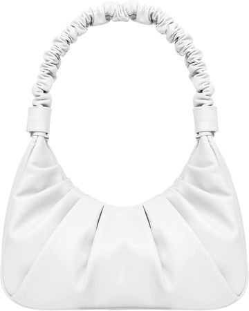 PS PETITE SIMONE Small White Purse Sofii Shoulder Bag Mini Black Clutch Purses for Women Trendy Handbag Beige Purse: Handbags: Amazon.com