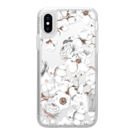 Trendy Elegant Watercolor White Floral Chic Pattern – Casetify