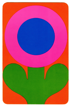 Pop art postcard from Faroy Inc., 1967.