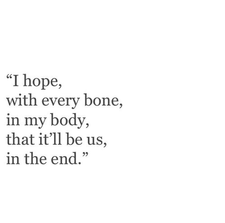 love hope quote