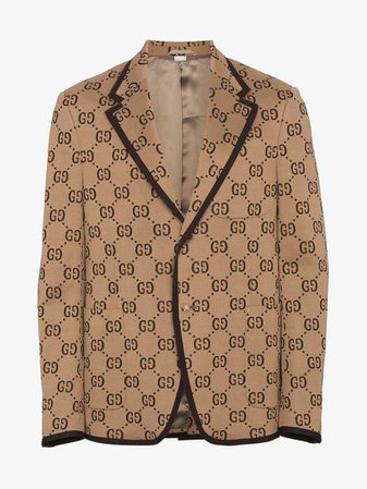 Gucci GG logo jersey jacket | Blazers | Browns
