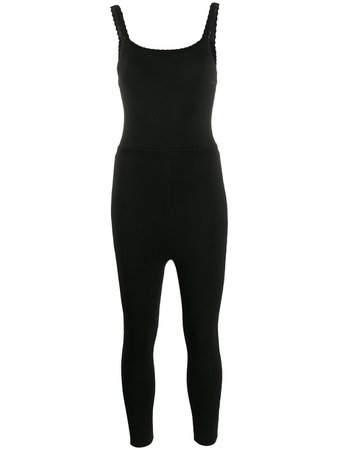 Black Sandro Paris Cecilia jumpsuit - Farfetch
