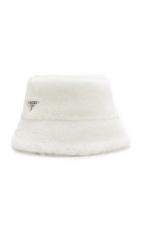 Shearling Bucket Hat By Prada | Moda Operandi