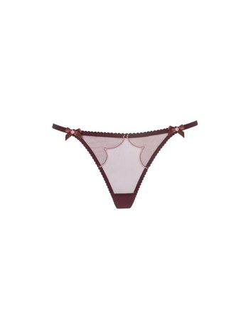 Lorna Thong In Brown | Agent Provocateur Lingerie