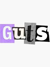 guts letters - Google Search
