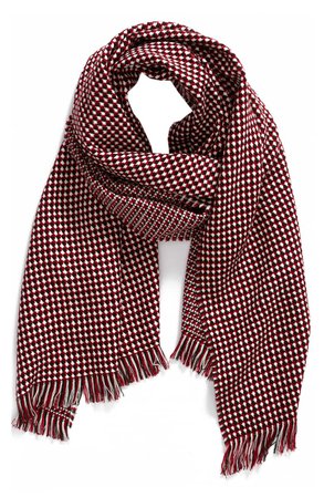 Leith Waffle Grid Oblong Scarf | Nordstrom