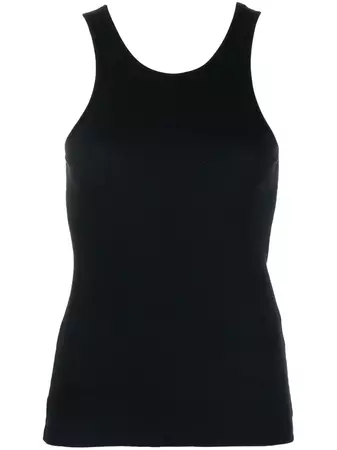 TOTEME Fine Curved Ribbed Tank Top - Farfetch
