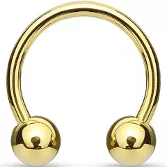 gold septum piercing - Google Shopping