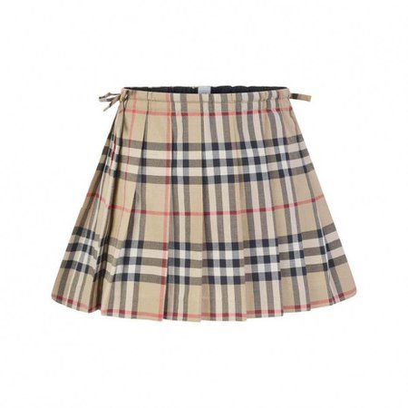 Burberry Baby Girls Vintage Check Mini Pearly Skirt - Girl