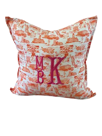 Clemson Pillow Covers | Pittypat’s Clothing Co.