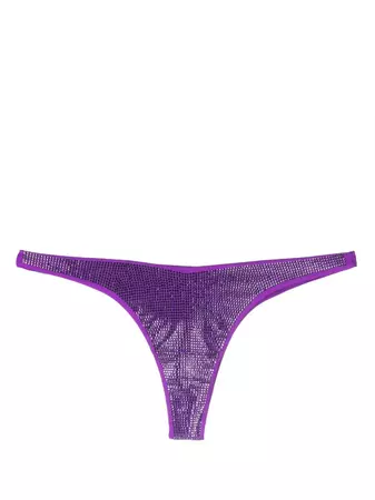 MC2 Saint Barth strass-embellished Bikini Bottoms - Farfetch
