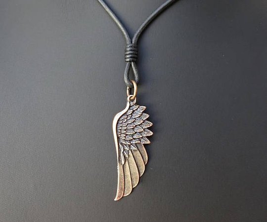 mens necklace pendants wing - Google Search