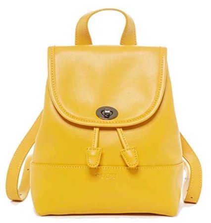 yellow backpack SuSu