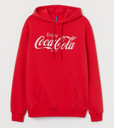h&M Coca Cola hoodie