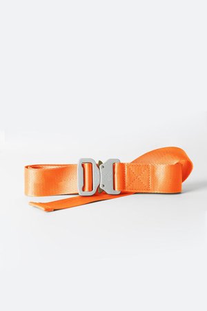 Web Belt - Orange | mnml | shop now