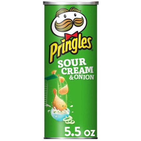 Pringles Sour Cream & Onion Potato Crisps - 5.5oz : Target