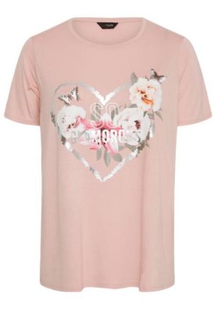 pink plus size shirt