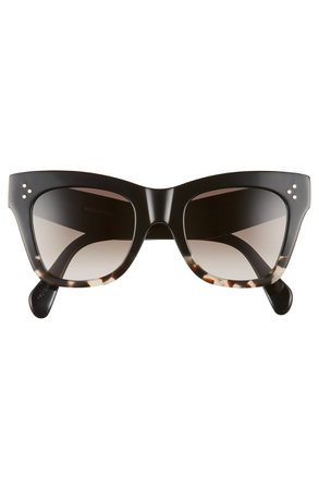 CELINE 50mm Gradient Butterfly Sunglasses | Nordstrom