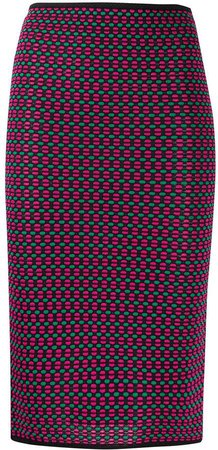 Missoni Pre Owned 1990s Knitted Pencil Skirt