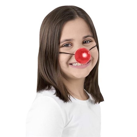 Holiday Reindeer Nose Light Up Blinking Clown Prop Costume Accessory Christmas - Walmart.com