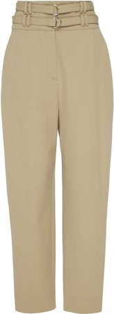 Wool Belted Pant