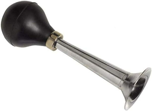 Amazon.com: Metal Clown Horn, Silver/Black, One Size : Clothing, Shoes & Jewelry