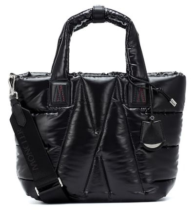 Powder quilted tote